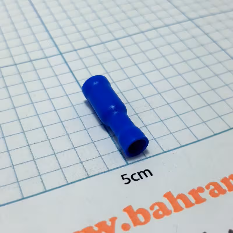 سوکت/فیش سر سیم آبی مادگی