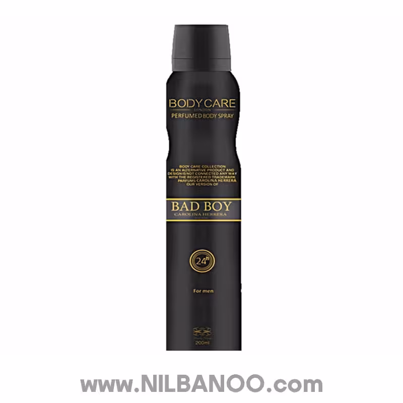 اسپری خوشبو کننده و دئودورانت مردانه بد بوی بادی کر