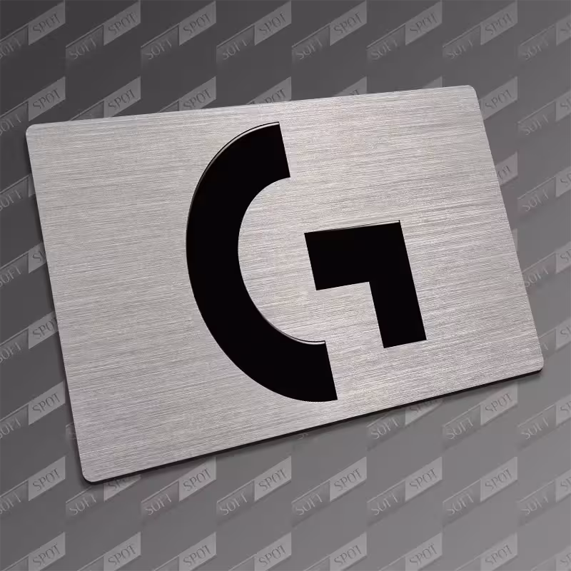 ماوس پد طرح Logitech Black MP-208