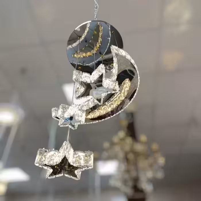 لوستر کليپسي ماه و ستاره