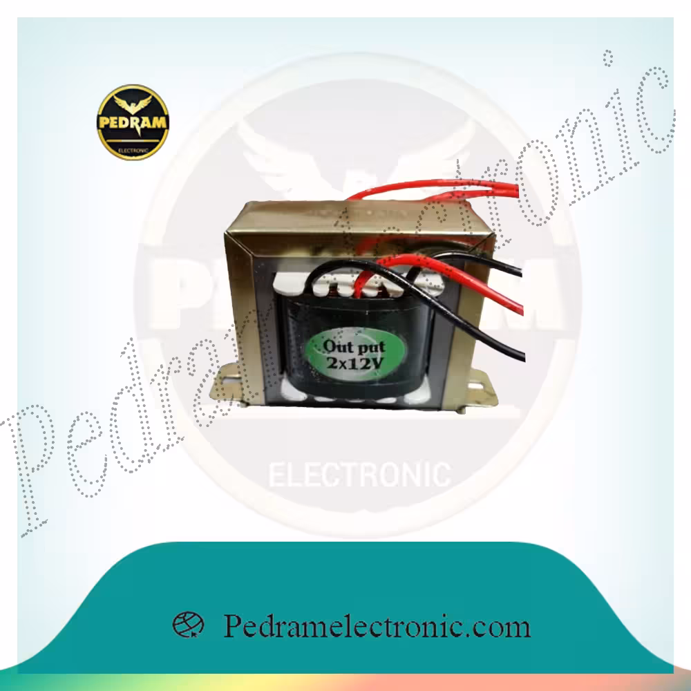 ترانس 3سیم TRANS 12V  3SAR SIM 1A 2*12