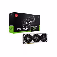 کارت گرافیک ام اس آی مدل GeForce RTX 4070 VENTUS 3X OC با ظرفیت 12 گیگابایت