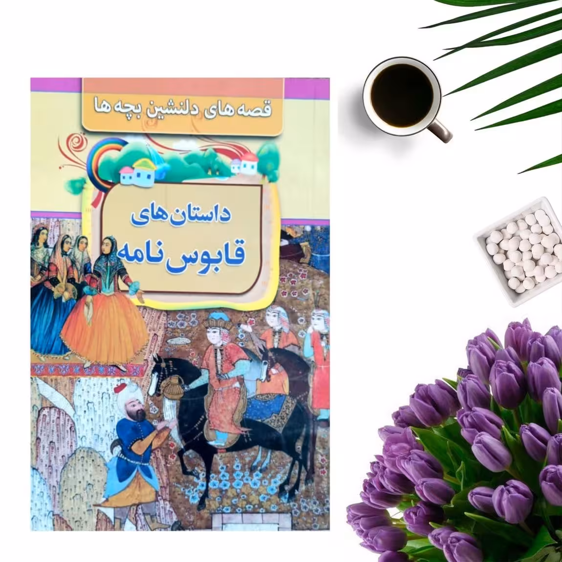 کتاب داستانهای قابوس نامه ( قصه های دلنشین بچه ها) انتشارات مبین اندیشه