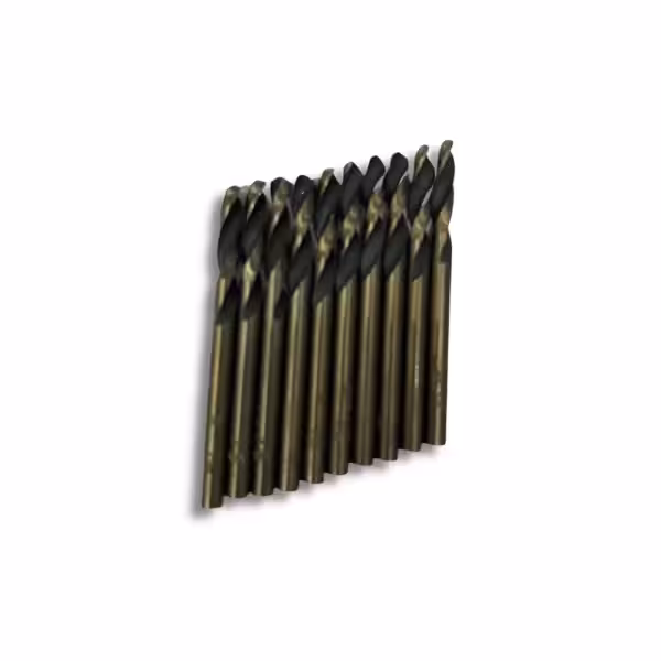 مته HSS ولف سایز 3×45 طرح کبالت کوتاه DIN 1897بسته10 عددی