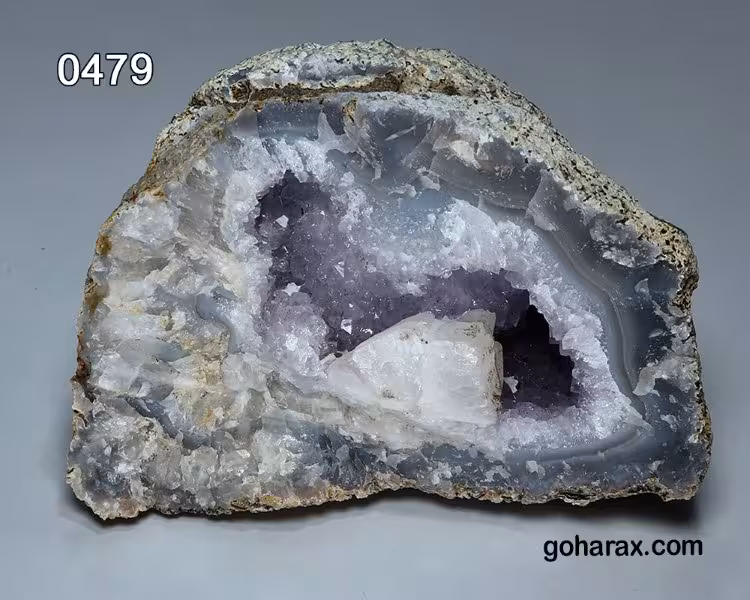 سنگ زینتی ژئود آمیتیست