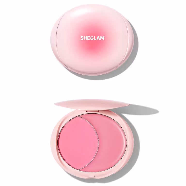 رژ گونه دو طرفه کرمی و پودری شیگلم Sheglam مدل Cheek 2 Cheek