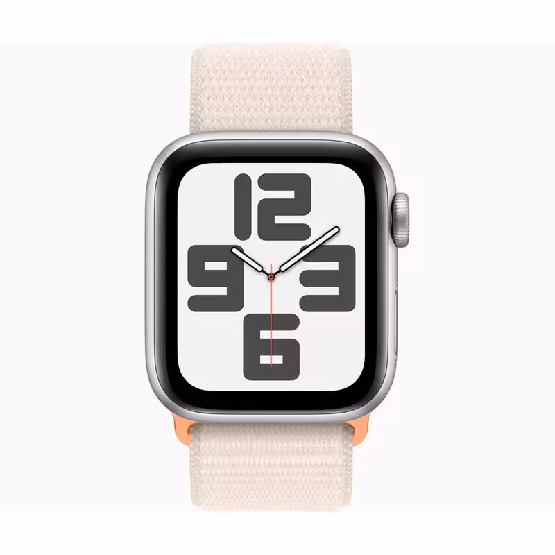 ساعت هوشمند اپل (اپل واچ) مدل SE 2023 Aluminum Case 44mm With Sport Loop Band