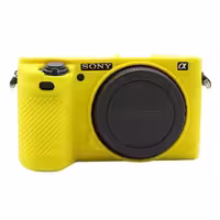 کاور سیلیکونی دوربین پولوز مدل سونی A6500 Yellow