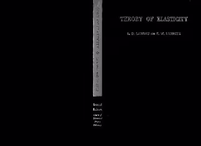 خرید و دانلود نسخه کامل کتاب Theory of elasticity