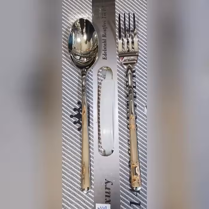 سرویس قاشق چنگال 30 نفره اس جی مدل 299m