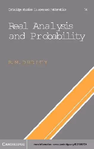 خرید و دانلود نسخه کامل کتاب Real Analysis and Probability