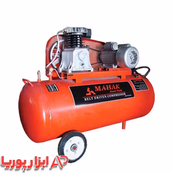 پمپ باد محک 250 لیتری دو سیلندر مدل AP-301