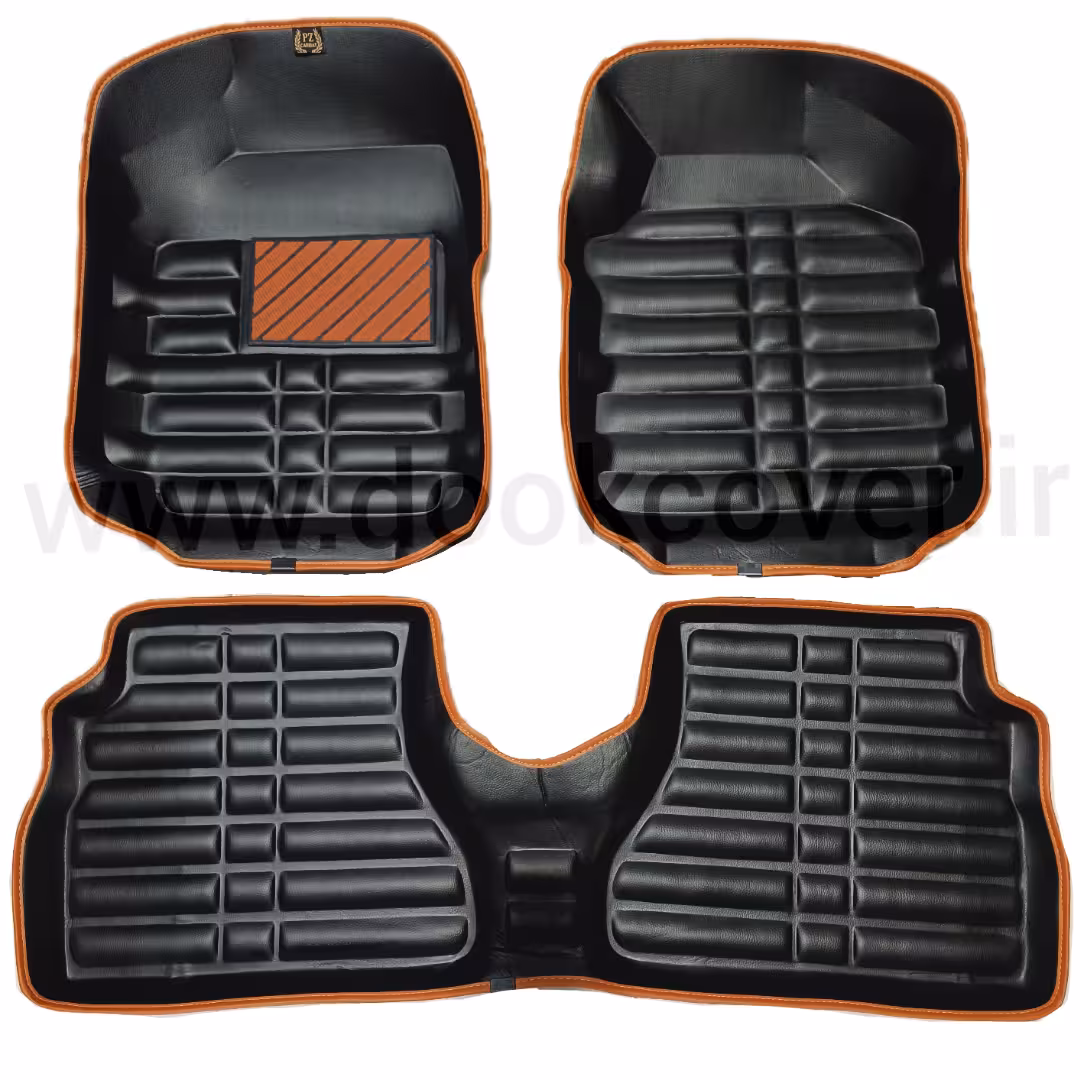 کفپوش پنج بعدی خودرو پانیذ مناسب برای تیبا