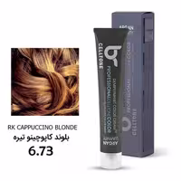 رنگ مو مدل طبیعی شماره 6.73  رنگ بلوند کاپوچینو تیره حجم 100 میلی لیتر سلتون