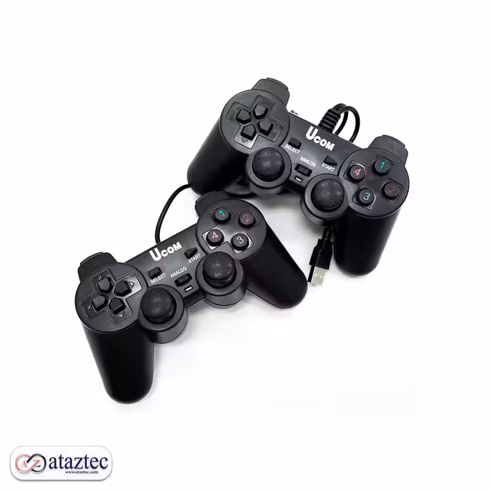 دسته بازى مدل UCom208-2 | کابل 1.8 متری | سازگاری با ویندوز