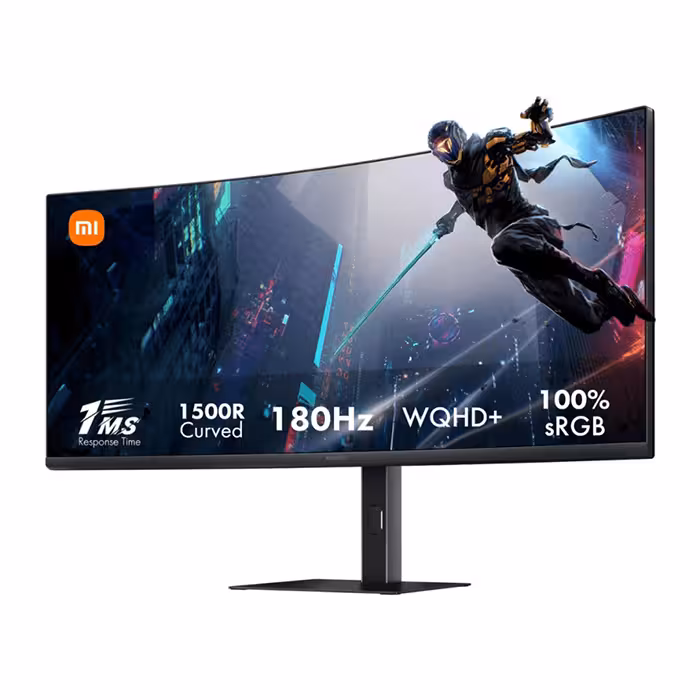 مانیتور گیمینگ خمیده 34 اینچ شیائومی مدل Curved G34WQi