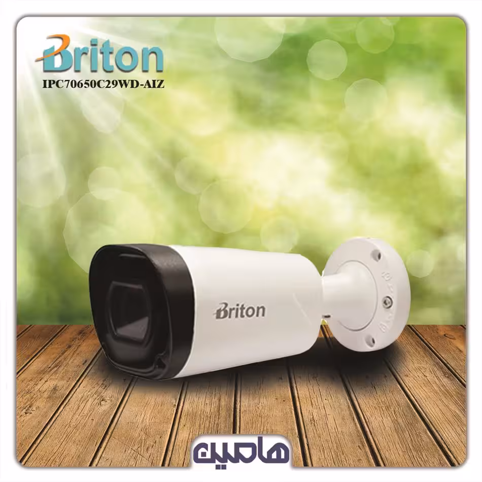 دوربین مداربسته تحت شبکه 5 مگاپیکسل برایتون مدل IPC-70650C29WD-AIZ
