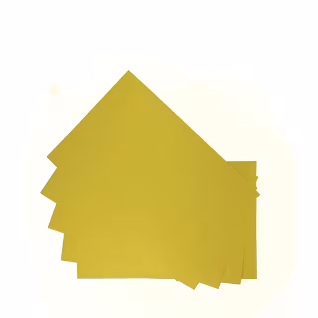 پاکت کاغذی سایز A5 رنگ لیمویی