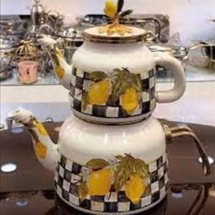 ست کتری و قوری ترک مدل لیمو