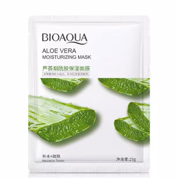 ماسک ورقه ای صورت آلوئه ورا بیوآکوا