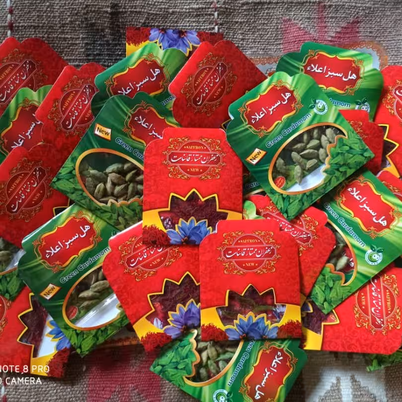 زعفران  سرگل قائنات یک گرمی درجه 1