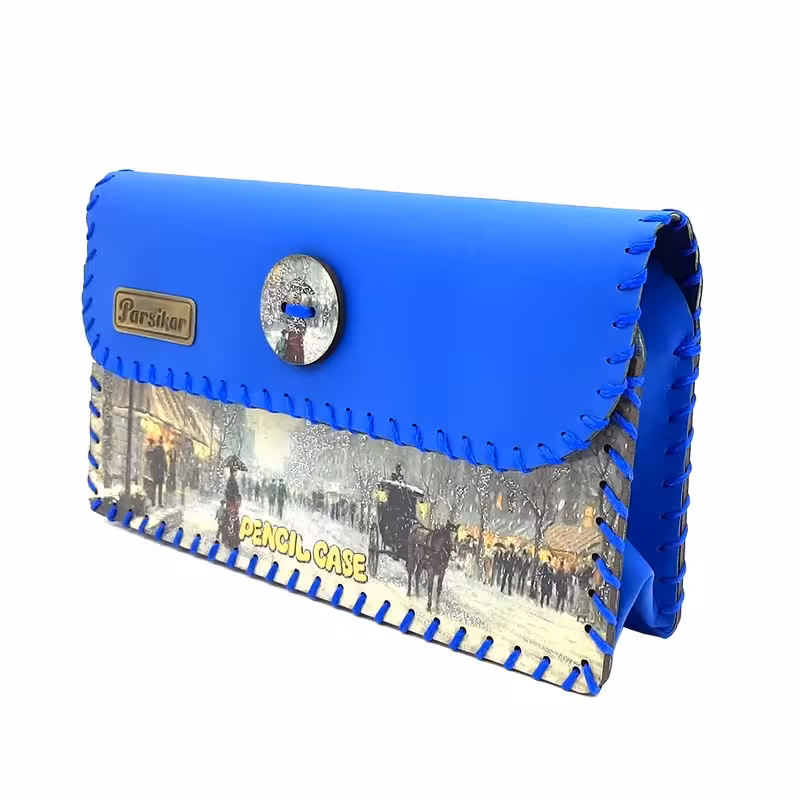 جامدادی چوب و چرم چند منظوره jm532