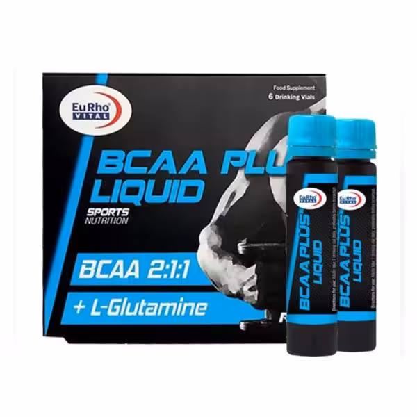 ویال خوراکی بی سی ای ای پلاس لیکوئید یوروویتال  بسته 6 عددی