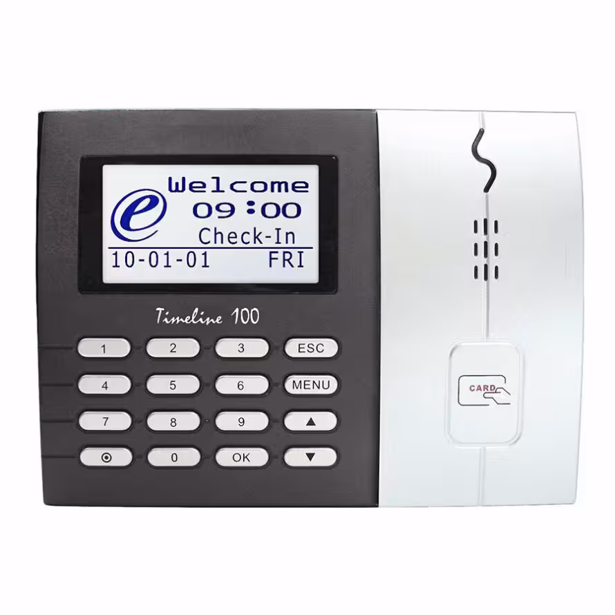 دستگاه حضور و غیاب کارتی فینگرتک مدل Timeline 100