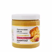 کره بادام زمینی با کرانچی شیر رضا 262 گرمی