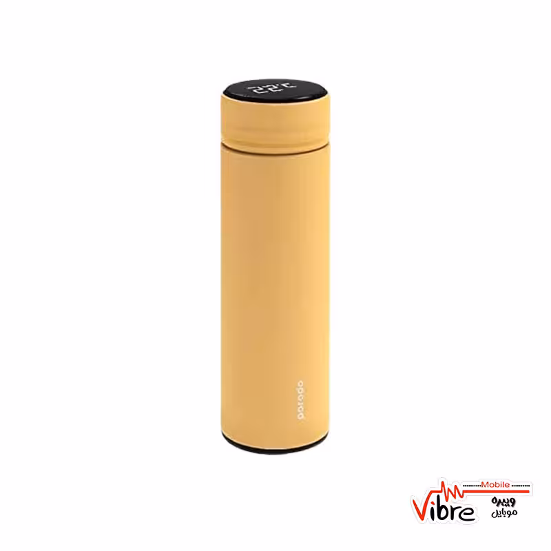 فلاسک قابل حمل هوشمند با نمایشگر دما Porodo ظرفیت 0.5 لیتر مدل PD-TMPBOT