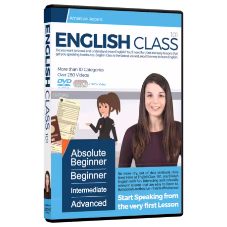 دی وی دی انگلیسی English class 101
