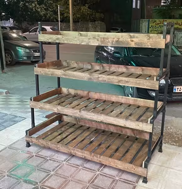 استند آبشاری نان و شیرینی