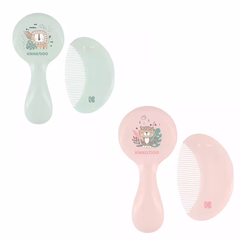 ست شانه و برس نوزاد طرح ساوانا کیکا بو Kikka boo