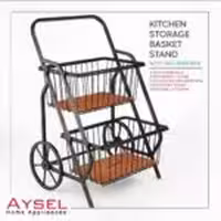 AYSEL ایسل  جا سیب پیاز دو طبقه کالسکه  3408