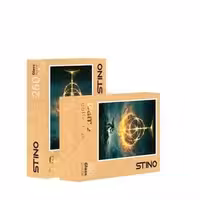 پازل شیشه ای استینو 260 تکه طرح بازی (کد 50101)،(باجعبه)