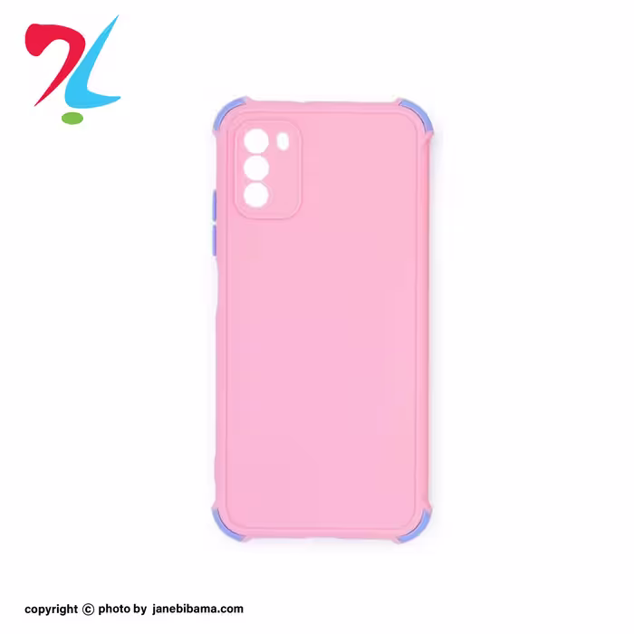 قاب TPU محافظ لنز دار شمعی مناسب برای شیائومی POCO M3 PRO-رنگ صورتی