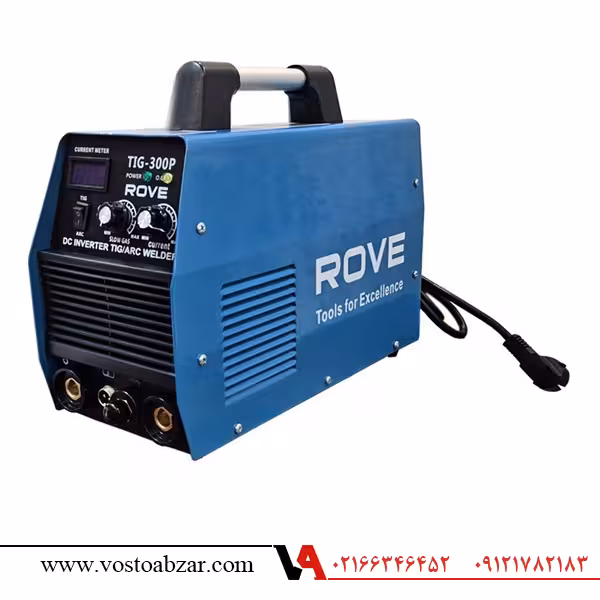دستگاه جوش دو کاره 200 آمپر آرگون رووه ROVE مدل TIG-300P