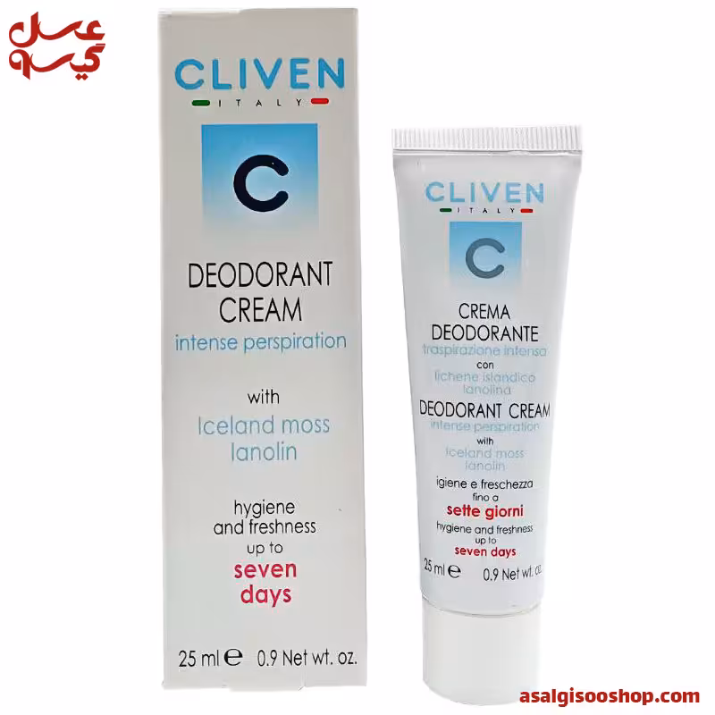 مام دئودورانت کرمی کلیون Cliven Deodorant Cream|کد2003