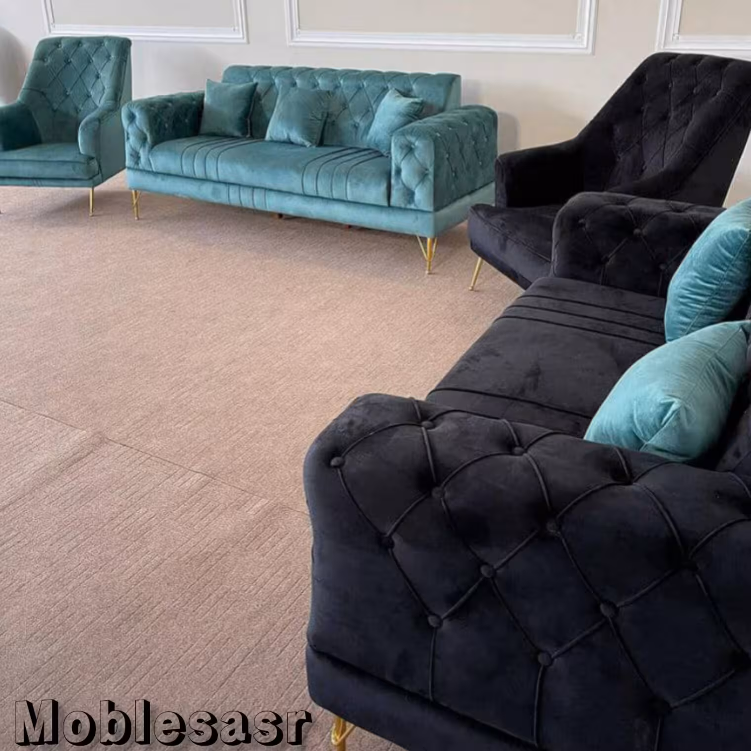 مبل راحتی چستر یونانی(هفت نفره)