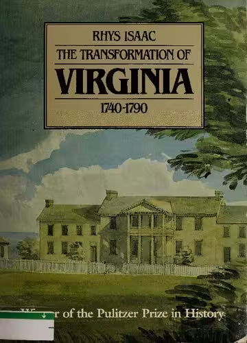 خرید و دانلود نسخه کامل کتاب The Transformation of Virginia, 1740-1790