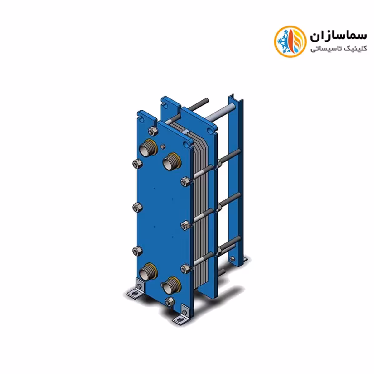 مبدل حرارتی صفحه ای هامون مدل HN06