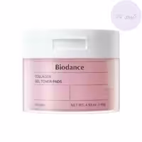 ژل تونر پد کلاژن بایودنس Biodance صورتی 60 عددی