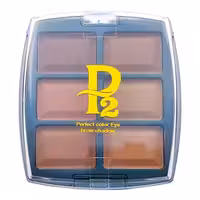 پالت سایه ابرو پی تو 6 رنگ مدل Matt effect شماره 607