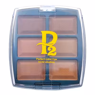 پالت سایه ابرو پی تو 6 رنگ مدل Matt effect شماره 607