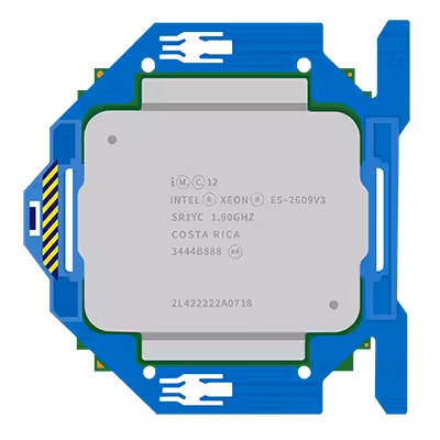 سی پی یو Intel Xeon E5-2609v3 (1.9GHz/6-core/15MB/85W)