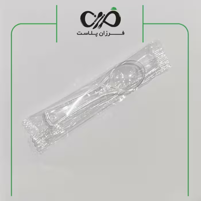 پک قاشق بستنی ( کافه ) یکبار مصرف کاوردار شفاف 02 (1500عددی)