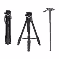 سه پایه دوربین جی ماری مدل KP-2264-M رنگ قرمز-آبی