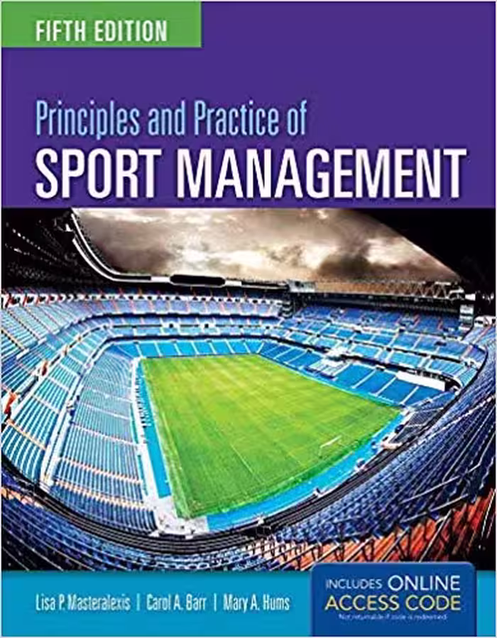 خرید و دانلود نسخه کامل کتاب Principles and Practice of Sport Management 5th Edition