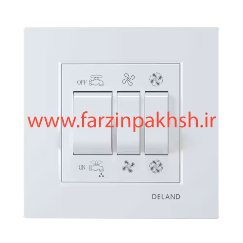 کلید کولر توکار دلند مدل آسا