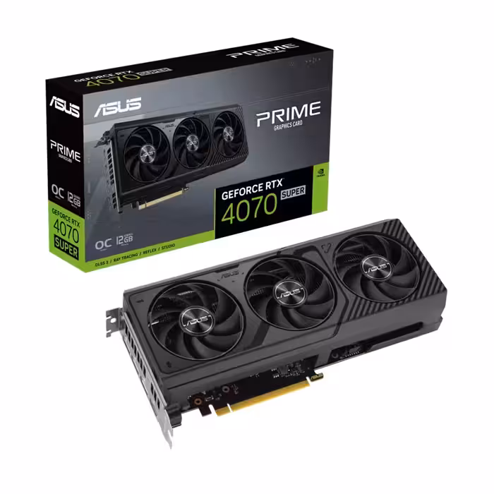 کارت گرافیک ایسوس مدل PRIME GeForce RTX 4070 SUPER 12GB GDDR6X OC Edition